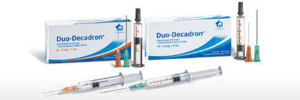 Dúo Decadron® Ampolla y Jeringa