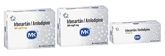 Irbesartán + Amlodipino MK