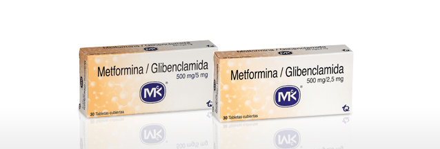 Metformina glibenclamida españa