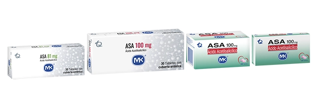 Ácido Acetilsalicílico - Asa MK