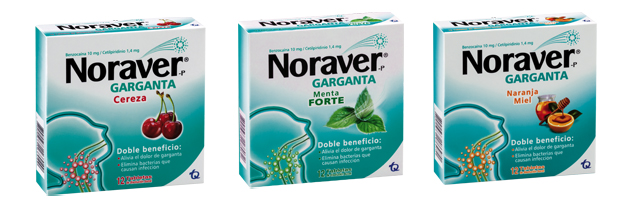 Noraver® Garganta Pastillas 