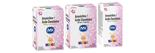 Amoxicilina + Ácido Clavulánico MK