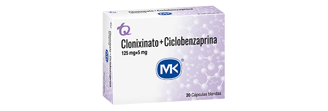 Clonixinato + Ciclobenzaprina MK