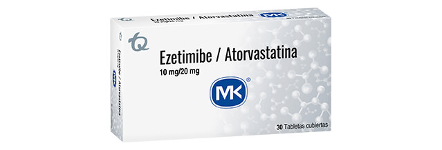 Ezetimibe + Atorvastatina MK