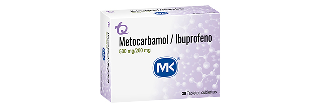 Metocarbamol + Ibuprofeno MK