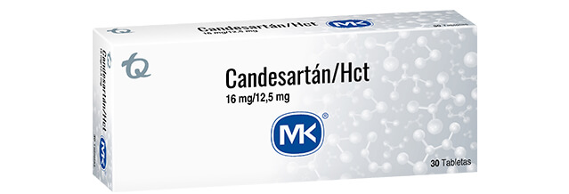 Candesartán + Hidroclorotiazida MK