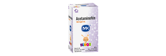 Acetaminofén MK