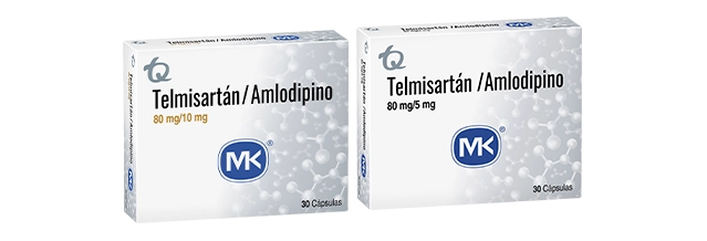 Telmisartán + Amlodipino MK