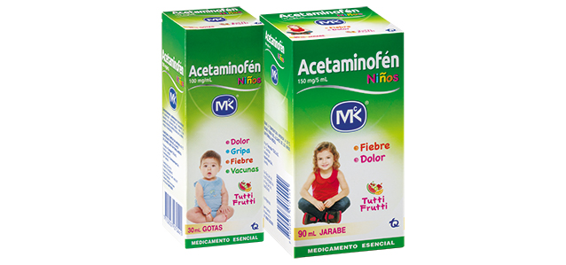 Acetaminofén MK